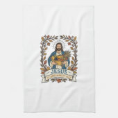 Jesus Herbsternte Glaube Jesus Herbsternte Ch Geschirrtuch (Vertikal)