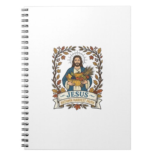 Jesus Herbsternte Glaube Jesus Herbsternte Ch Notizblock (Vorderseite)