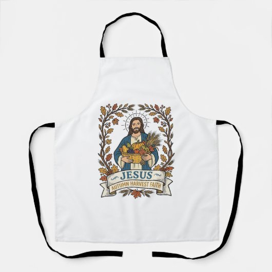 Jesus Herbsternte Glaube Jesus Herbsternte Ch Schürze (Vorderseite)