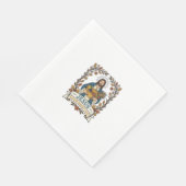 Jesus Herbsternte Glaube Jesus Herbsternte Ch Serviette (Ecke)