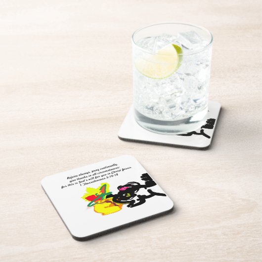 jesus here getränkeuntersetzer (Rechte Seite)