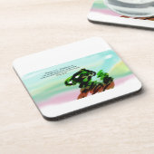 jesus here getränkeuntersetzer (Linke Seite)