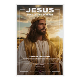 Jesus - Herr von Sabbat Poster