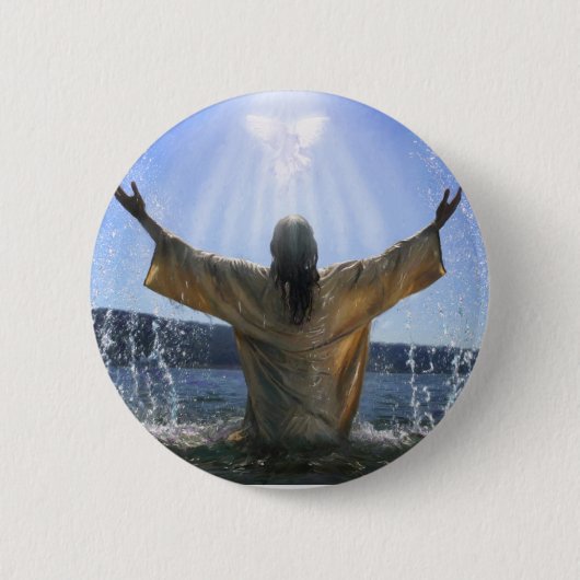 Jesus-Herrschaften Button (Vorderseite)