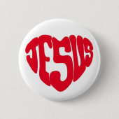 Jesus-Herz Button (Vorderseite)