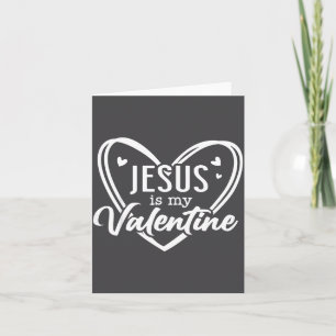 Jesus Herz Christlicher Glaube Liebe Valentinstag  Karte