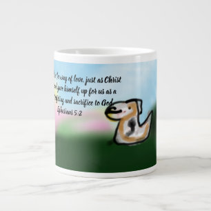 Jesus hier geht Jumbo-Tasse