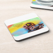 Jesus hier getränkeuntersetzer (Linke Seite)