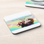 Jesus hier  getränkeuntersetzer (Linke Seite)