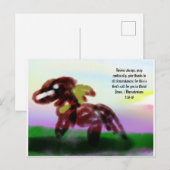 Jesus hier heilig  postkarte (Vorne/Hinten)