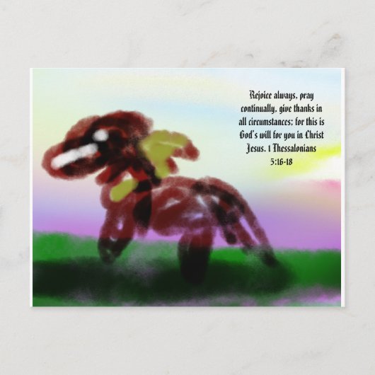 Jesus hier heilig  postkarte (Vorderseite)