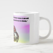 Jesus hier Jumbo-Tasse (Rechts)