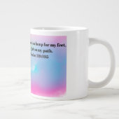 Jesus hier Jumbo-Tasse (Rechts)