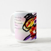 Jesus hier kaffeetasse (Vorderseite Links)