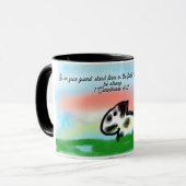 Jesus hier Liebe Tasse (Vorderseite Links)