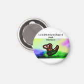 Jesus hier magnet (Vorderseite/Rückseite)