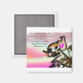 Jesus hier magnet (Vorderseite/Rückseite)