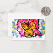 Jesus hier mitteilungskarte (Vorderseite/Rückseite Beispiel)