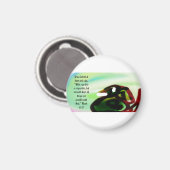 Jesus hier möglich magnet (Vorderseite/Rückseite)