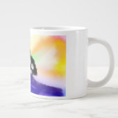 Jesus hier neu Jumbo-Tasse (Rechts)