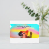 Jesus hier postkarte (Stehend Vorderseite)