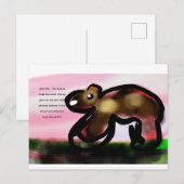 Jesus hier ruft postkarte (Vorne/Hinten)