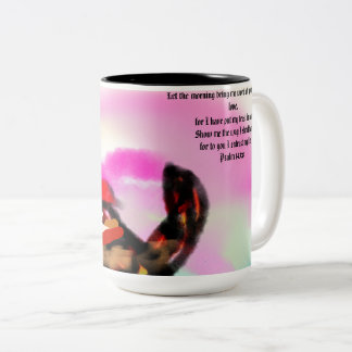 Jesus hier zweifarbige tasse