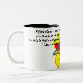 Jesus hier zweifarbige tasse