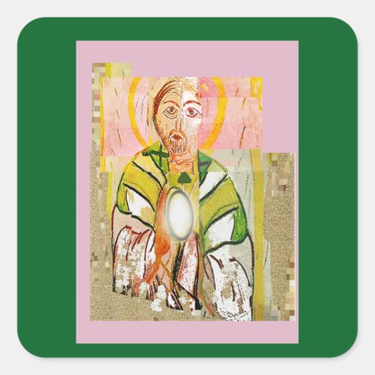 Jesus High Prist Sticker (Vorderseite)