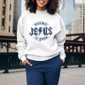 Jesus Highway zum Himmel Sweatshirt