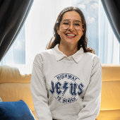 Jesus Highway zum Himmel Sweatshirt