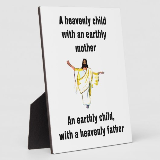 JESUS HIMMLISCH CHILD FOTOPLATTE (Seite)