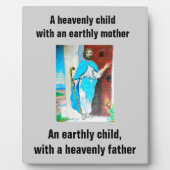 JESUS HIMMLISCH CHILD FOTOPLATTE (Vorderseite)