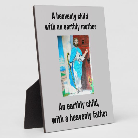 JESUS HIMMLISCH CHILD FOTOPLATTE (Seite)