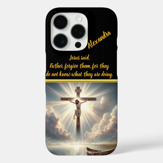 Jesus hing über den Serenmeer hinweg Case-Mate iPhone Hülle (Rückseite)