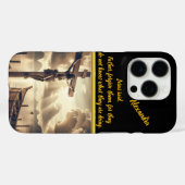 Jesus hing über einem See Case-Mate iPhone Hülle (Rückseite (Horizontal))