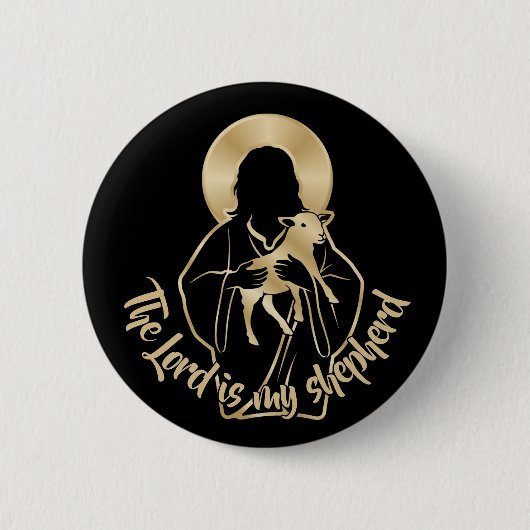 Jesus Hirte Button (Vorderseite)