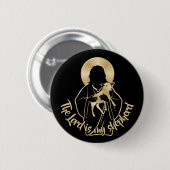 Jesus Hirte Button (Vorne & Hinten)