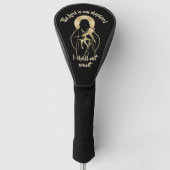 Jesus Hirte Golf Headcover (Vorderseite)