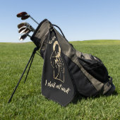 Jesus Hirte Golfhandtuch (Gras)