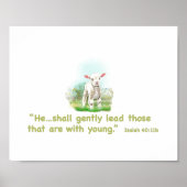 Jesus, Hirte mich Poster (Vorne)