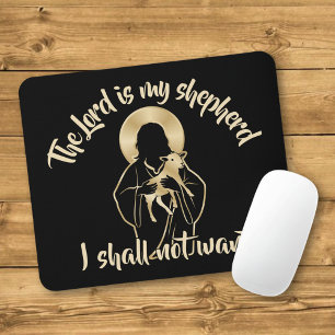 Jesus Hirte Mousepad