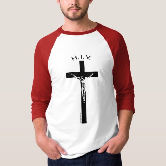Jesus HIV Christus T-Shirt (Vorderseite)
