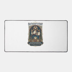 Jesus Hochzeitsfotograf Shirt Christlich Schreibtischunterlage