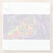 Jesus Hoffnung Glasuntersetzer (Rückseite)