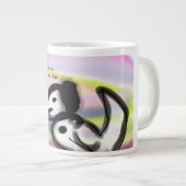 Jesus Hoffnung Jumbo-Tasse (Vorderseite Rechts)