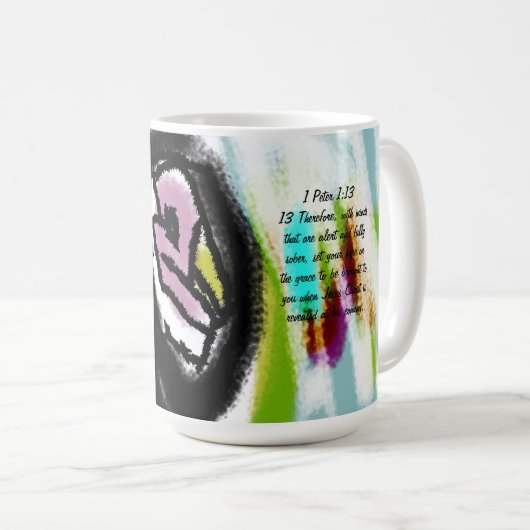 Jesus Hoffnung Kaffeetasse (VorderseiteRechts)
