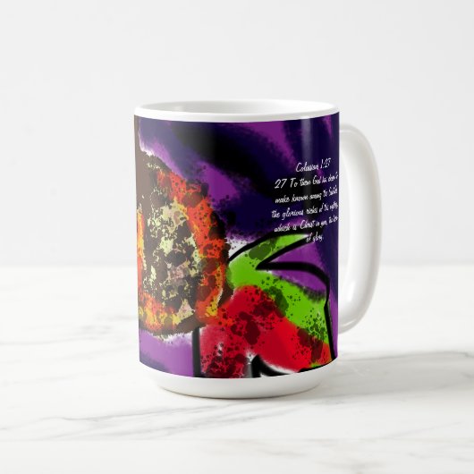 Jesus Hoffnung Kaffeetasse (VorderseiteRechts)