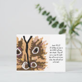 Jesus Hoffnung Postkarte (Stehend Vorderseite)