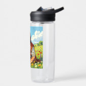 Jesus holding a Lamb | Religious Christian Trinkflasche (Links)